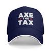 Leisure AXE THE TAX Baseball Caps for Men Women Trucker Hat  Outdoor Golf Gift Sun Caps