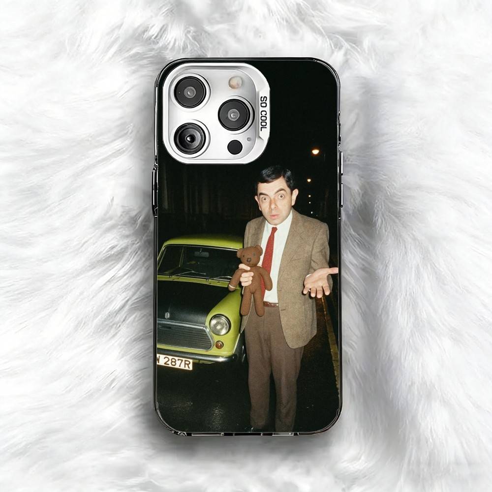 

R-Rowan Mr.Bea A-Atkinsonn Чехол для телефона для iPhone 16 17 15 14 12 13 Pro Max Черный цвет Ударопрочный чехол iPhone16se4