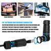 Highly Speed 10Gbps IP68 Rating RJ45 Networking Connector Panel Mount RJ45 Ethernet Coupler For Harsh Environment Use