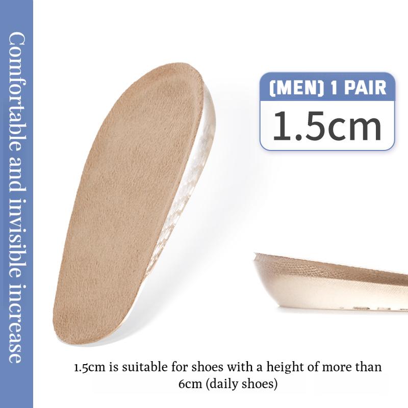Invisible Height Increasing Shoe Insoles Quality Gel Insole for Feet Silicone Shoe Pads Shock Absorbing Shoe Sole 1Pair