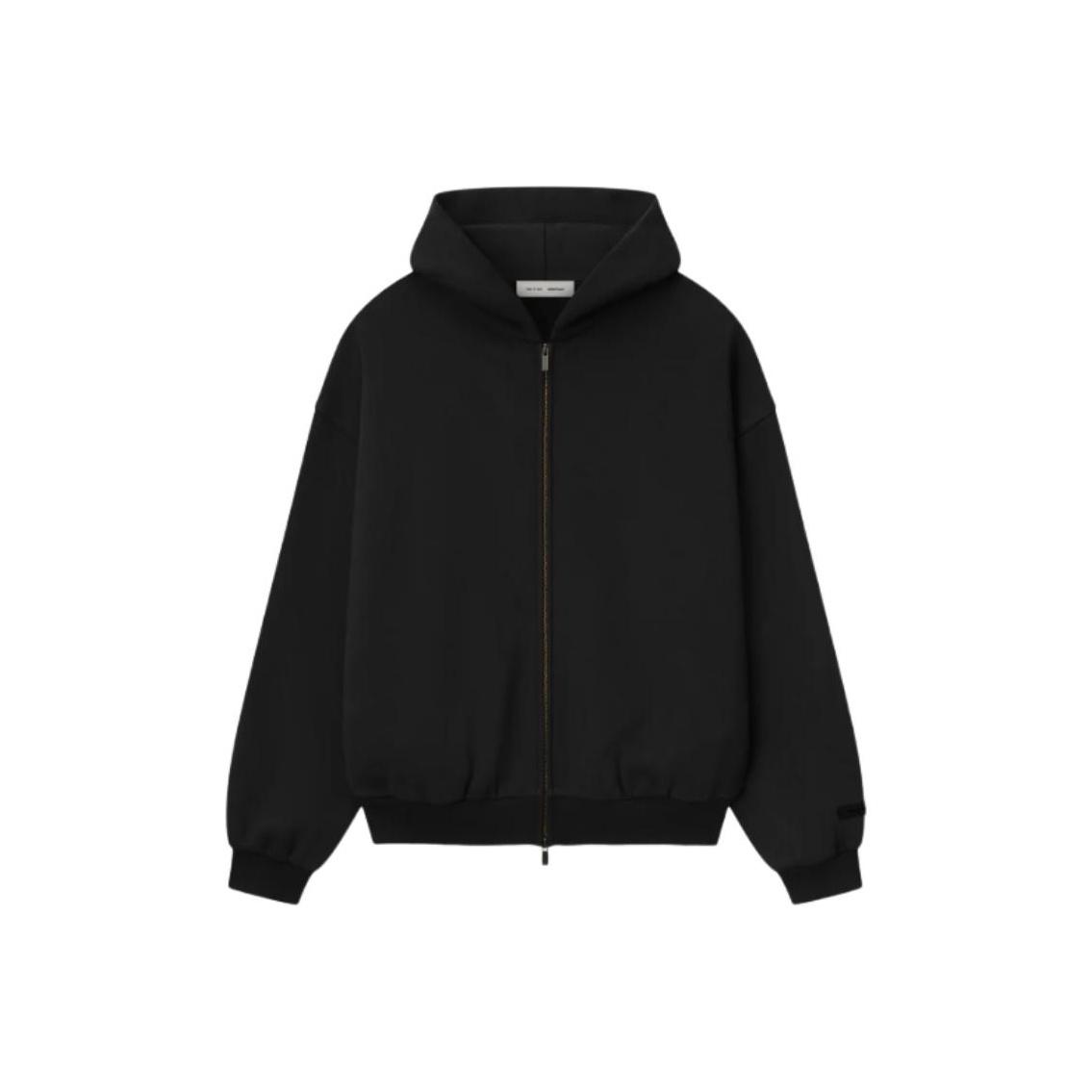 

Fear Of God Essentials SS25 Флисовая толстовка на молнии Мужские толстовки Иссиня-черный 192DT256240F S