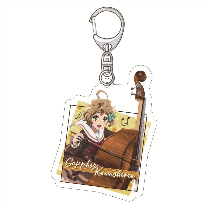 

Sound Euphonium Anime Acrylic Keychain Pendant Jewelry Animation Related Products Key Chain Friends Gift Bag Charms Souvenir 6 cm