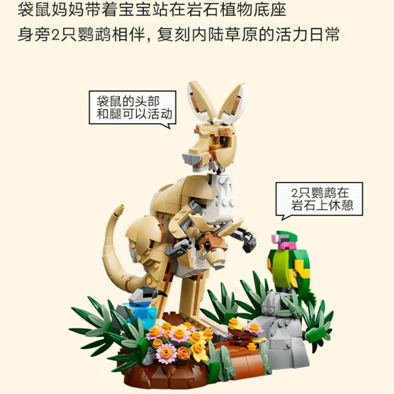LEGO Creator Wild Animal, Koala Plastic Building Blocks 1536pcs 31388 ABS 31388-ABS