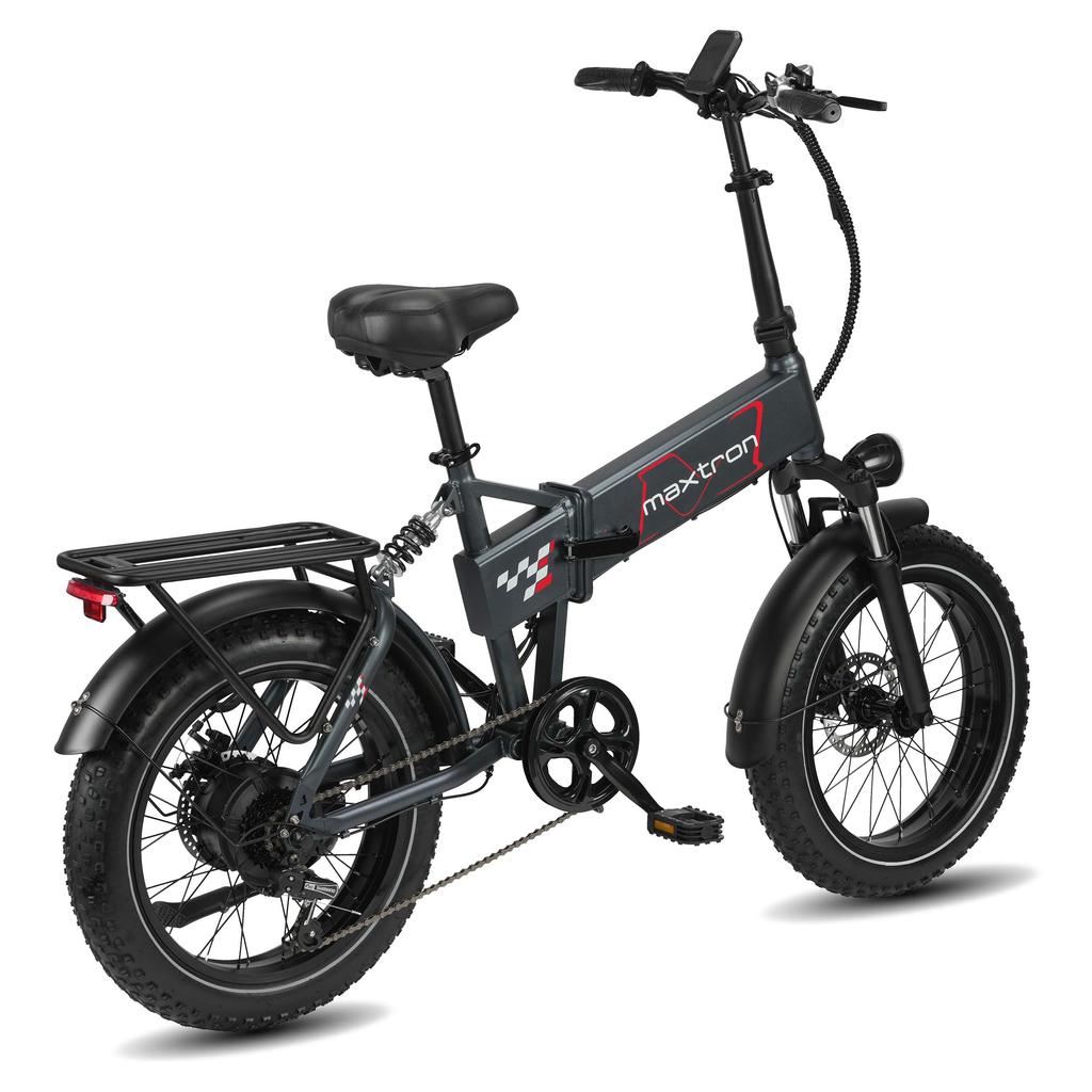 Maxturn Polaris Vikbar Vuxen Elcykel med 250W Motor 48V13Ah Batteri 20-tums Terrängdäck Perfekt för Stadspendling och Utomhuscykling
