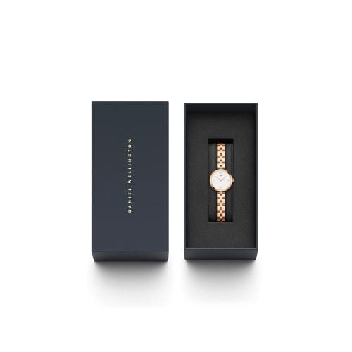 Daniel Wellington Women's DW Elan Jewelry Watch 22 RG White, Elegant Luxury Watch, Popular Gift
