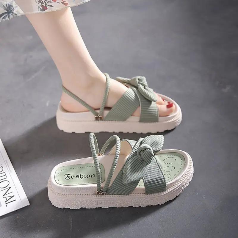 Fashion Round Toe Tip Woman Shoes Vintage Comfortable and Elegant Open Toe Sandal The Best Low Price Designer Original Sandals for Women