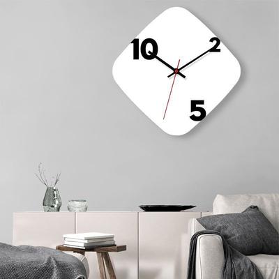 Nordic Art Wall Clock, Simple and Individual Living Room, Home Dining Room, Quartz Clock, Silent Wall-mounted, Bedroom Clock
