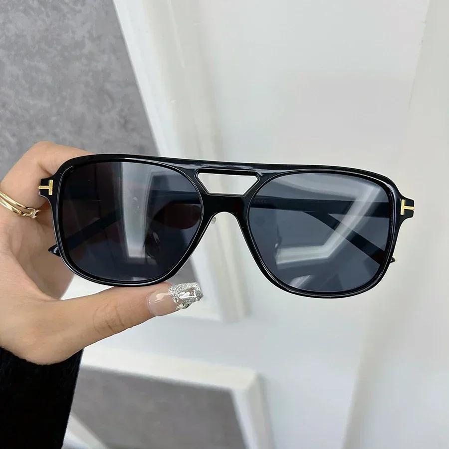 Fashion Sunglasses Women Men Square Plastic Vintage Stylish Oversized Ladies Sun Glasses Retro Vacation