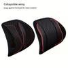 Breathable Lumbar Pillow - Mesh Back Cushion for Lumbar Support. Ideal for Car Seats & Office Chairs During for Long Drives Or Work Sessions