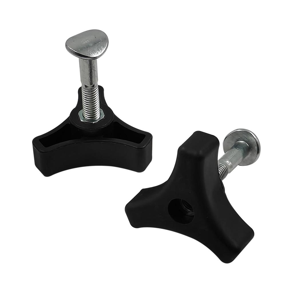 Triangular Handle Knob Screw Nut For Lawn Mower Secure Grip Plastic Design Universal Gardening Tool Accessory