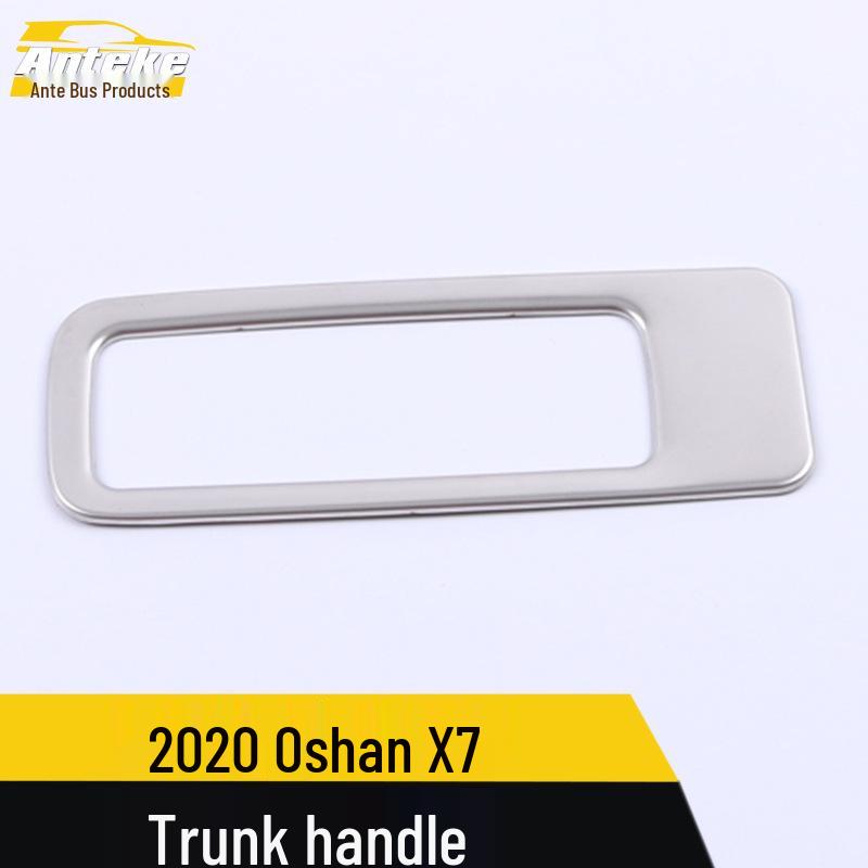 2020 Oshan X7 Trunk Handle Ring & Mat Sequin Decoration