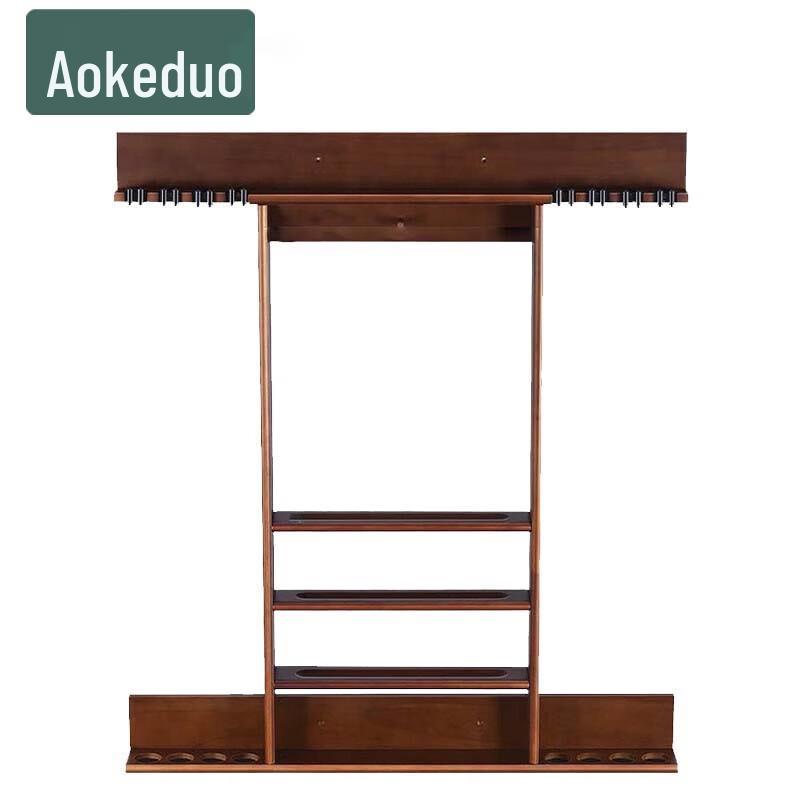 Aokdu Wall-Mounted Billiard Cue Rack