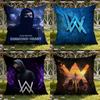 DJ A-Alan Walker Cushion Cover Home & Car Dual-Scene Pillow Cover: Reversible for Premium Comfort