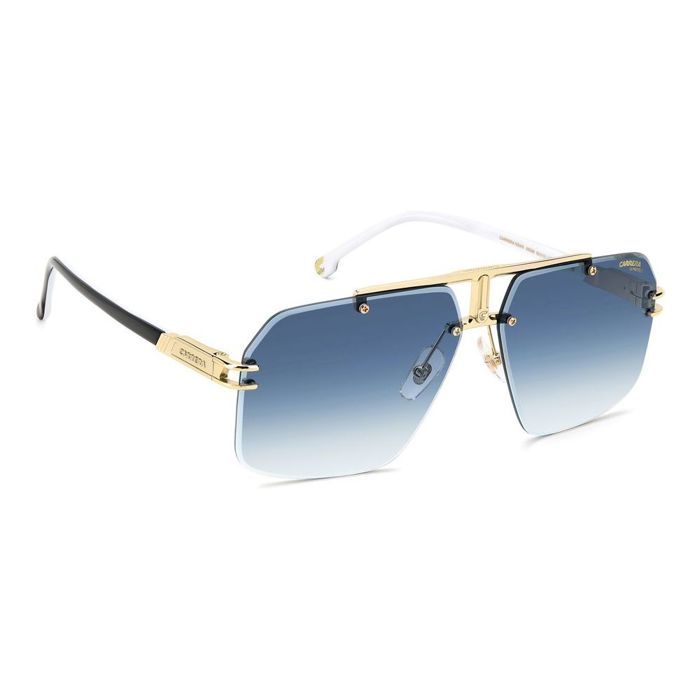 Lunettes de soleil - Carrera - 1054/S GOLD (J5G 08) - Métal - Carré - Tendance