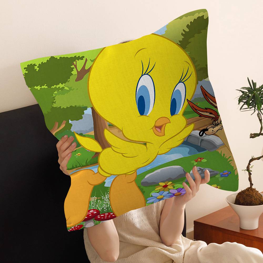 Cartoon Cute Bird Pillow Anime Pillow Sofa Bed Head Pillow Cover Cushion Cover 45X45 Cm Fashion