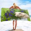 Meerschweinchen Super Weiches Strand-Schnelltrocknendes Badetuch Großes Saugfähiges Handtuch-Decke Geeignet für Outdoor-Reisen Camping Schwimmen