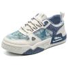 Spring Men's Shoes New Breathable Canvas Shoes Male Student Trend Versatile Thick Sole Sports and Casual Board Shoes Dad Trendy Shoes