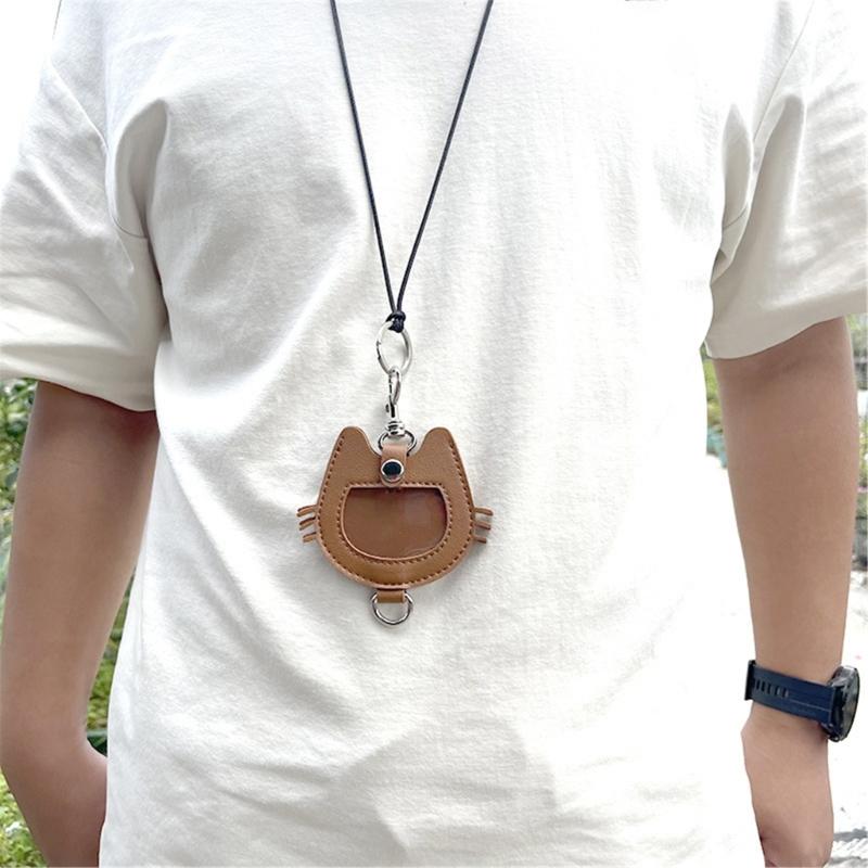 Elegant Cats Designs Necklace Small Storage Pouch Sensitive Skin Safe Daily Wear Jewelry