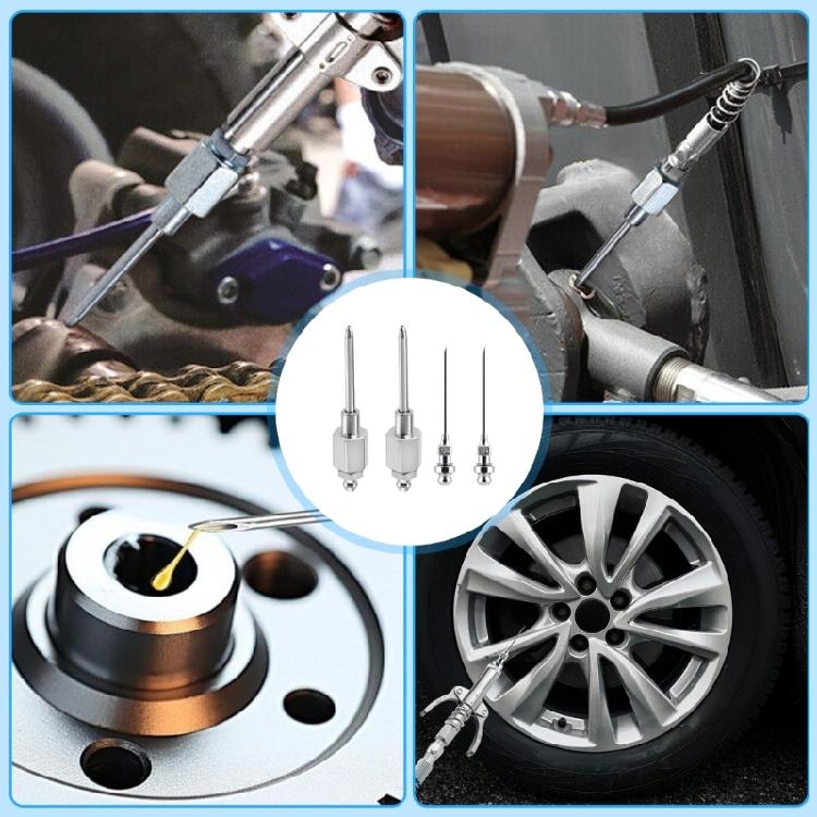 PrecisionEngineered Grease Needle Dispenser Set Suitable for Hard to Reach Areas Mechanical and Automotive Applications
