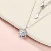 Silver Jewelry S925 Sterling Silver Clover Necklace Accessory Design Jewelry Love Choker Heart Pendant