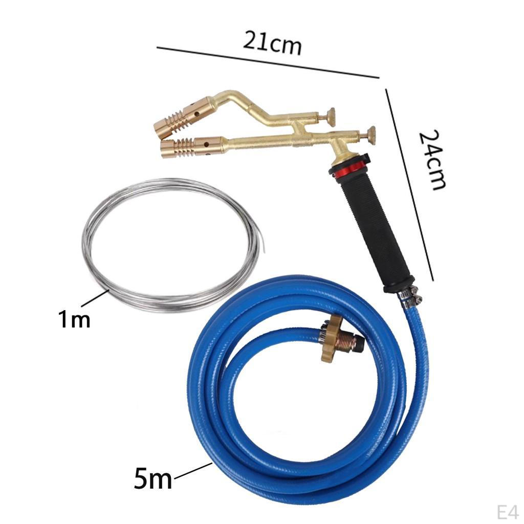 Mangal ve Mühürleme İçin Alev Propan Kaynak Meşale Kiti