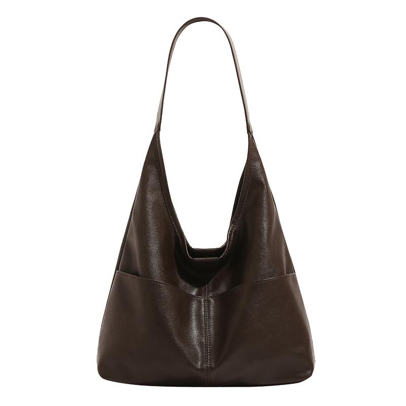 Retro-Unterarmtasche Damen neue trendige Persönlichkeit Ins Mode-Tragetasche Nische Große Kapazität Pendler-Schultertasche Damen