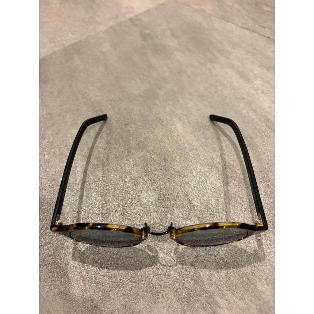 Used OLIVER PEOPLES Polarized Sunglasses 1955 SUN Prescription Made In Japan