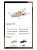Weiwei Girl 325-3 Women's Nude Backless Summer Sandals - Comfortable Mary Jane Flats for 2025