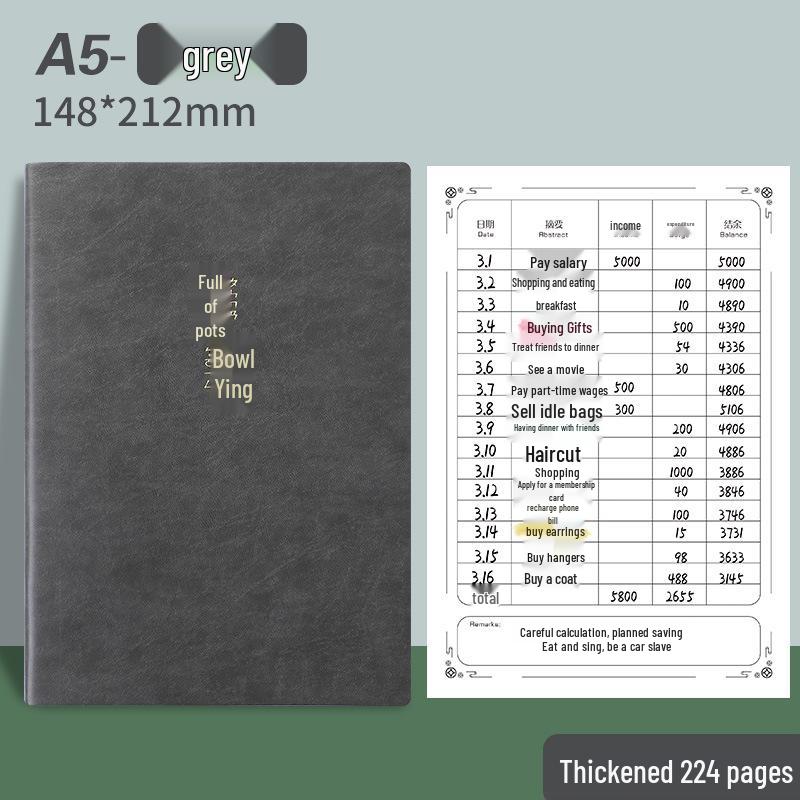 Family Financial Management Notebook: Track Income, Expenditure, and Living Expenses