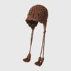 Fancy Girls Outdoor Travel Woman Hollowed-out Knitted Fashion Hat
