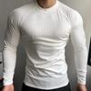 Men's Trendy Long Sleeve High Elastic Quick-Dry Fitness Top