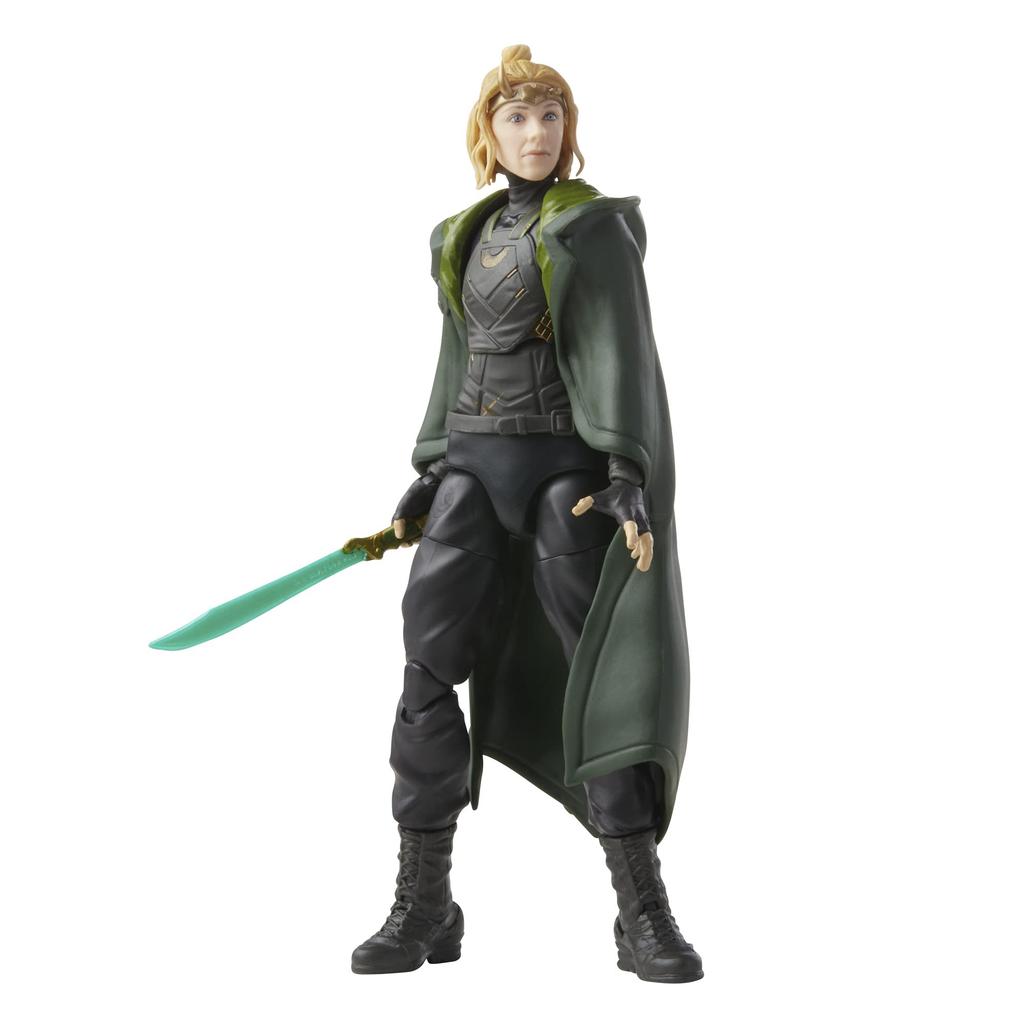 Hasbro Marvel Legends Series LOKI Sylvie 6-inch Action Figure F1097, Authentic, with Build-A-Figure Parts