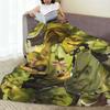 Coperta Ponderata in Flanella Elegante S-Shreks Calde Coperte in Peluche Morbido Copriletto per Letto Soggiorno Casa Picnic Divano