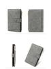 Multifunctional RFID Anti-theft Passport Holder with Zipper and Buckle
