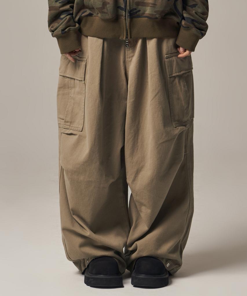 IDWS Titan Cargo Balloon Pants Beige