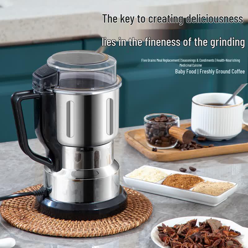 Compact Electric Grinder with 8-Blade System