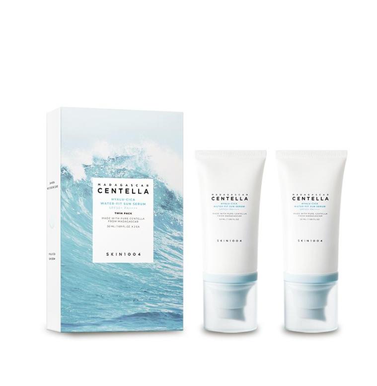 SKIN1004 Madagascar Centella Hyalu-Cica Water-Fit Sun Serum 50ml – 100% Authentic Korean Sun Care from Official Website