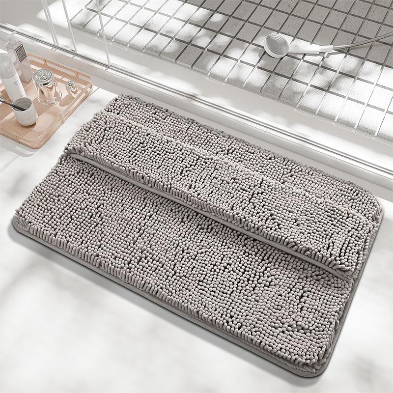 Cross-Border Chenille Quick-Dry Absorbent Bathroom Mat