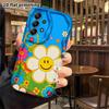 Phone Case: 2D Flat Samsung Galaxy A34 A35 M05 M06 S20 S22 S21 FE Plus 5G Protective Case, Blue Sky Background, Perfect Christmas and Halloween Holida