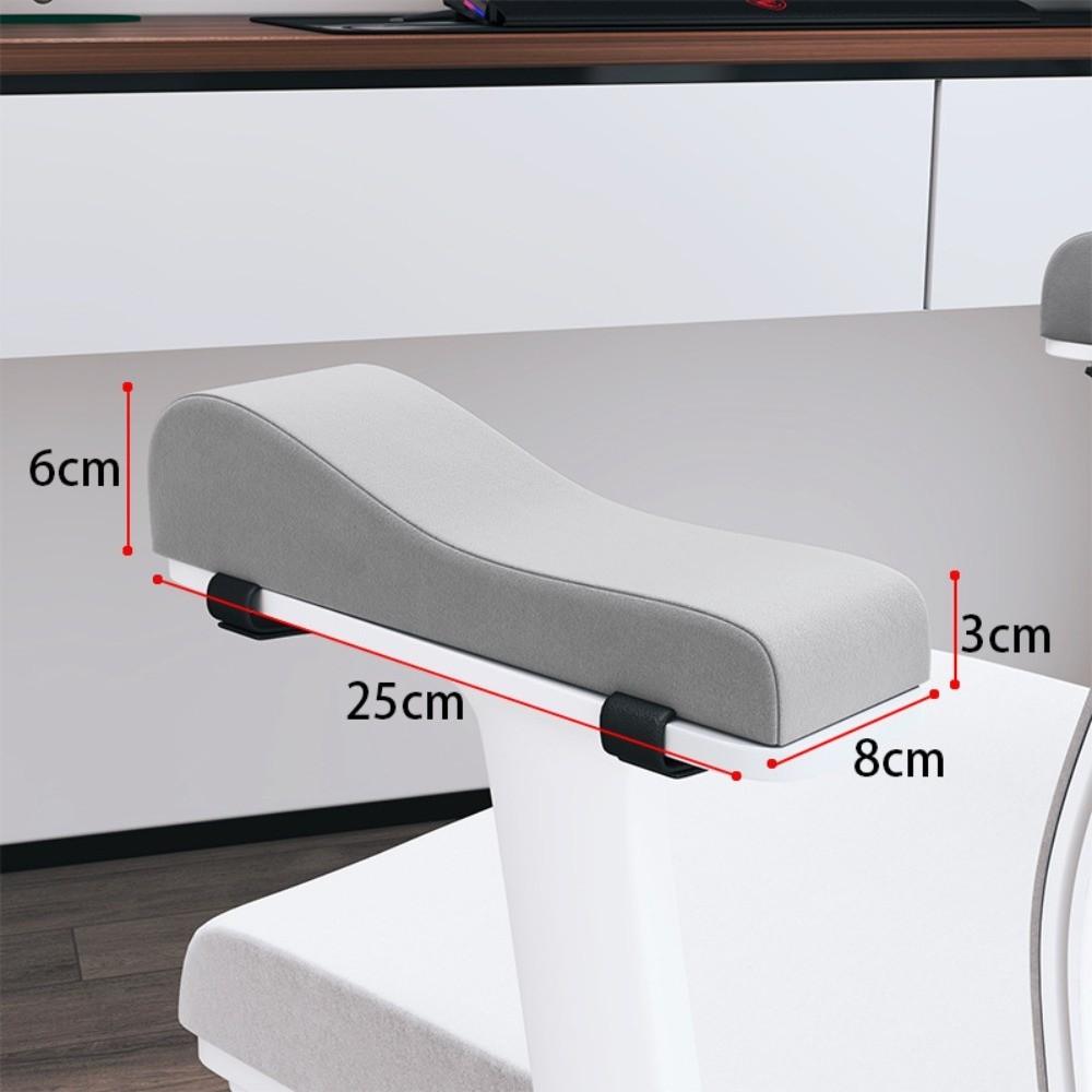 

Breathable Armrest Cushions Thickened Chair Cushion Durable Foam Elbow Pillow Gaming Seat 1pcs серый