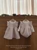 Jenny Baby Girl Lace Collar Padded Romper Dress - Autumn/Winter Korean Style