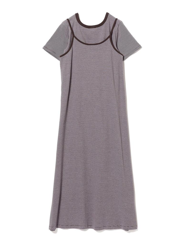 B:MING by BEAMS Cami Dress & Cardigan Set, Women's, LT_PURPLE, Free Size