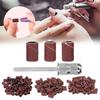 210pcs Replaceable Sanding Bands Electric File Compatible Manicure Sanding Bands  For Gel Manicures