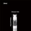 1Pc 15/30/50ml Plastic Epmty Vacuum Travel Clear Lotion Cosmetic Spray Refillable Bottle
