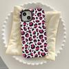 Trendy Leopard Print 2-in-1 Film Phone Case for Iphone15 14 13pm 15pro 14pro 12 Originality Dropproof