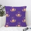 Childrens TTeletubbys Cushion Cover  Plush Fabric Soft Double Sided Print Sofa Cushion Cover Throw Pillow Covers