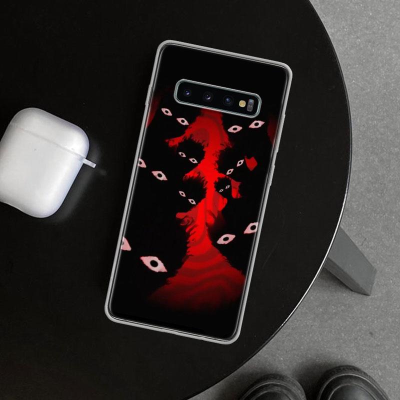 Scary Face Eyes Phone Case Cover for Samsung Galaxy S26 S25 Edge S24 S23 Ultra S22 Plus S21 FE S20 + Art Customized Fundas Galax
