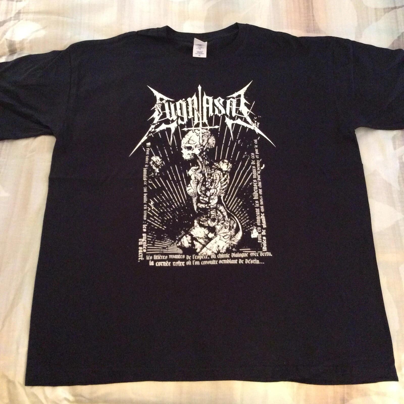 LUGNASAD Smell Of Grey Shirt XL, Azarath, The Chasm, Inquisition,Urgehal,Urfaust S