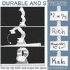 10Pcs Translucent Price Tag Holder Plastic Sign Card Holder Practical Price Display Card  Wire Shelf