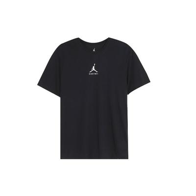 Pánske tričko s logom Air, športové, s okrúhlym výstrihom, čierne 840395-010